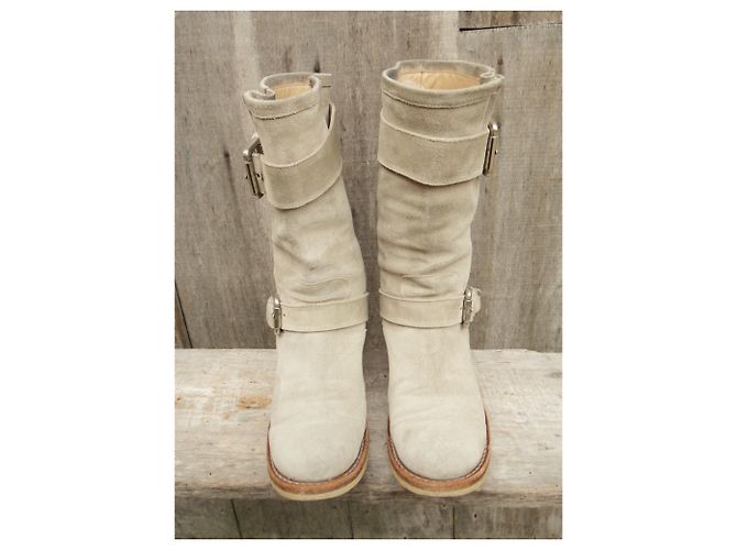 Free Lance Stiefel Modell Geronimo Beige - Ansicht 3
