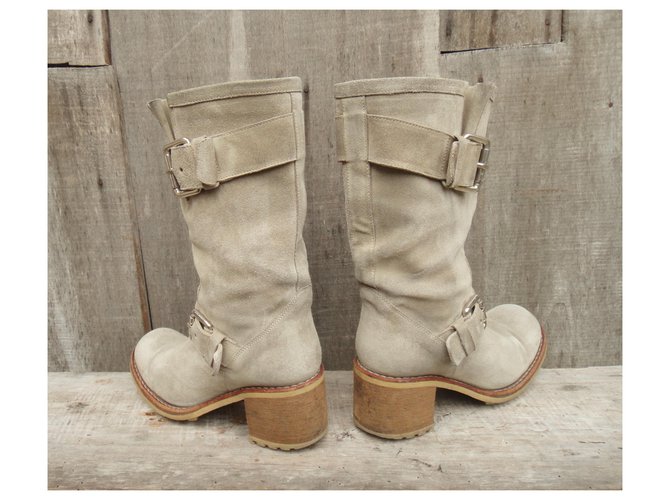 Free Lance Stiefel Modell Geronimo Beige - Ansicht 4