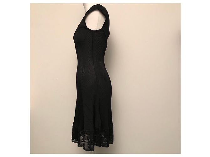 Philipp Plein Kleid schwarz Viscose - Ansicht 7