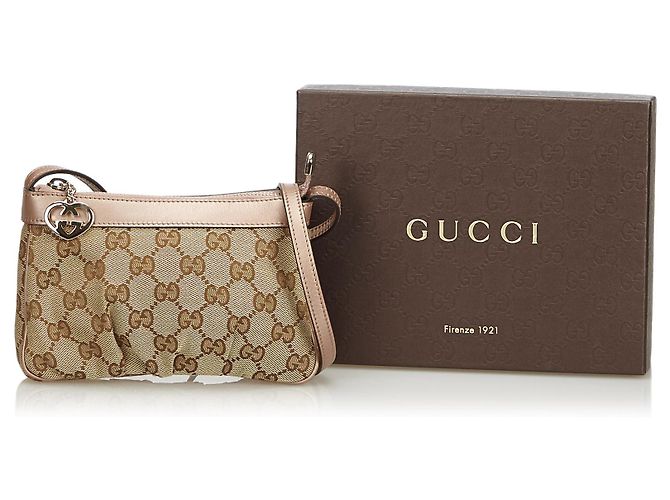 Gucci Borsa a tracolla Jacquard GG - vista 10
