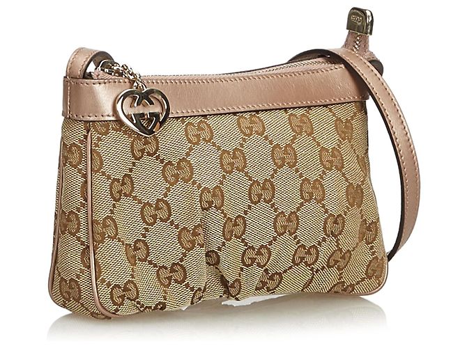 Gucci Borsa a tracolla Jacquard GG - vista 2