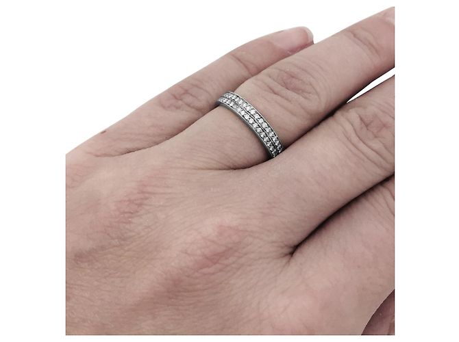 Anello Repossi, "Berbero", oro bianco e diamanti. - vista 4