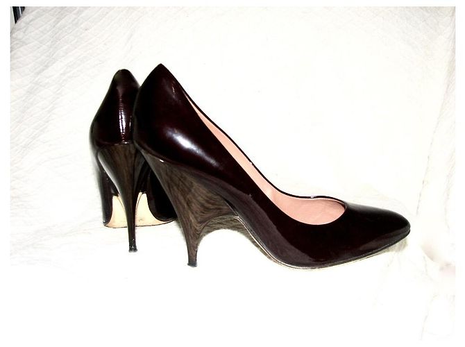 Pompe Giuseppe Zanotti Marrone Bordò - vista 4