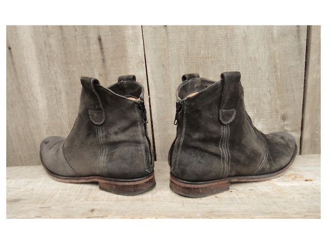 Atelier Voisin Werkstatt Nachbarstiefel Modell Baia Anthrazitgrau - Ansicht 5