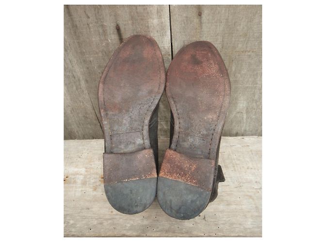 Atelier Voisin Werkstatt Nachbarstiefel Modell Baia Anthrazitgrau - Ansicht 7