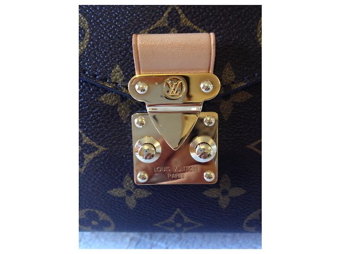Borsa Louis Vuitton Metis Marrone - vista 7
