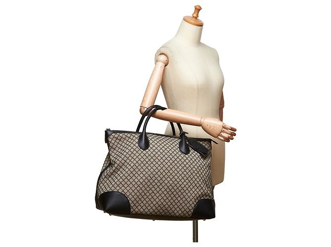 Gucci Borsa da viaggio Diamante Jacquard - vista 9