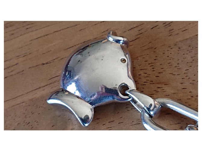 Clio Blue Collana di pesce Argento - vista 3