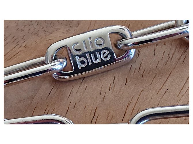 Clio Blue Collana di pesce Argento - vista 4