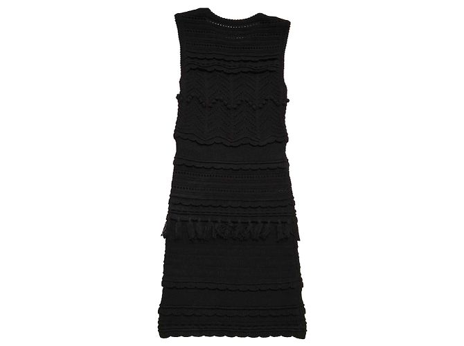 Robe en crochet Isabel Marant Etoile noire - vue 2