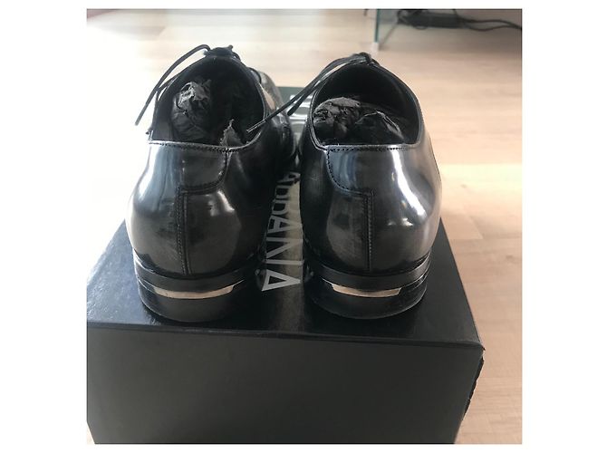 Dolce & Gabbana DERBY SHADE DOLCE GABBANA Gris anthracite - vue 3