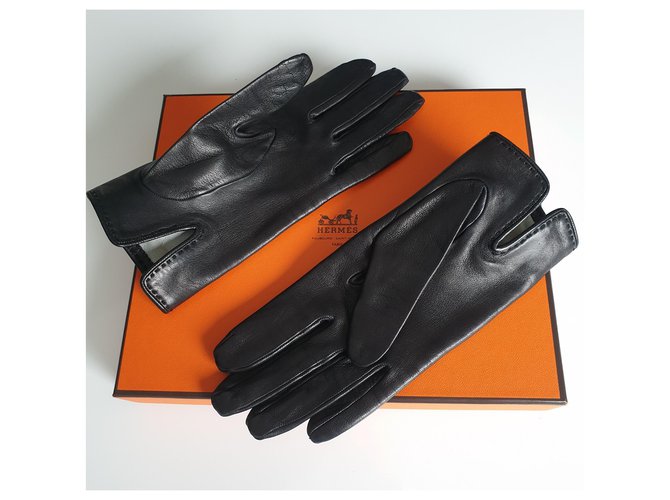 Hermès Guanti MEDOR Nero - vista 4
