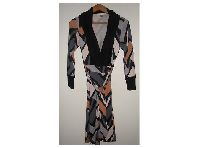 Diane Von Furstenberg Vestido cruzado seda DvF Zerlina Multicolor - vista 5