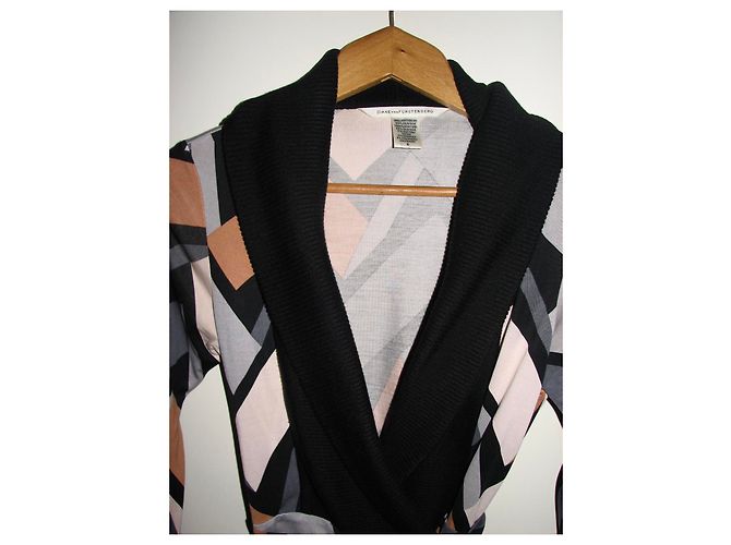 Diane Von Furstenberg Vestido cruzado seda DvF Zerlina Multicolor - vista 6