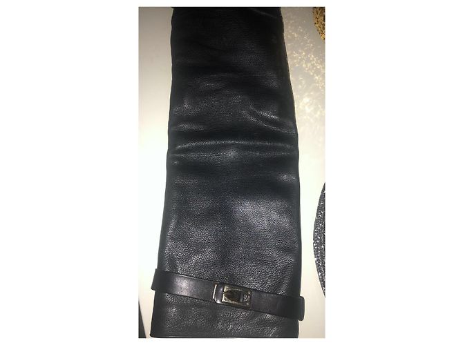 Givenchy Shark Stiefel Leder Schwarz - Ansicht 3