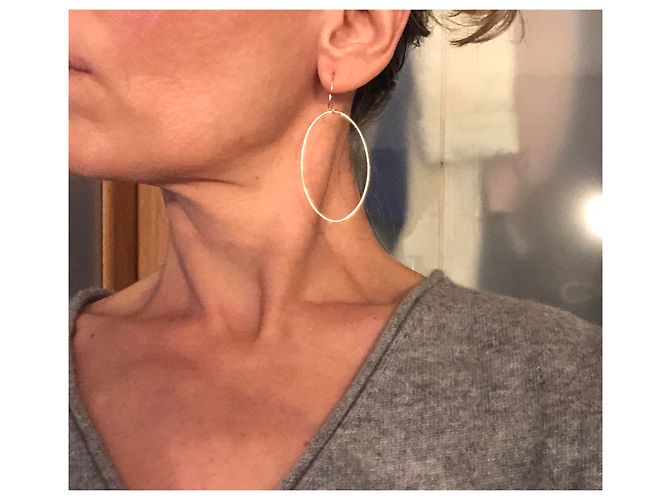 Ginette Ny Ellipse-Ohrringe Pink - Ansicht 4