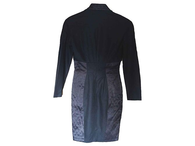 Thierry Mugler Schwarzes Cocktailkleid - Ansicht 2
