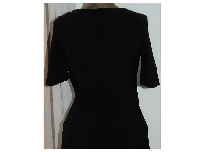Ba&Sh Kleid Viper Schwarz Viskose - Ansicht 5