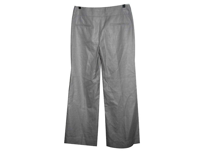 Pantalones de mezcla de lino de K by Karl Lagerfeld Gris - vista 2