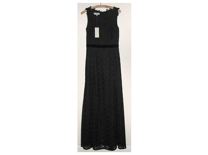 Hobbs Rhoswen Kleid aus schwarzer Guipure-Spitze - Ansicht 3