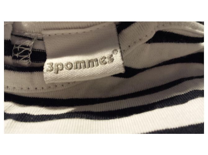 3pommes Mädchen T-Shirt und Bermuda Set 6 Monate alt. markiert 3 Äpfel - Ansicht 6