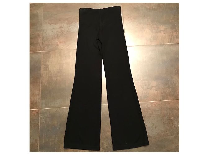 Autre Marque FAYÇAL AMOR Hose Schwarz Fließend - Ansicht 2