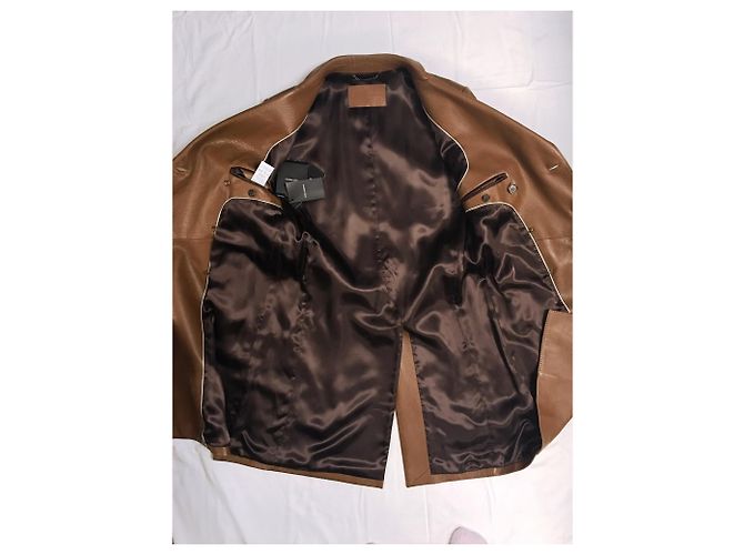 Dolce & Gabbana Ledermantel Beige - Ansicht 5