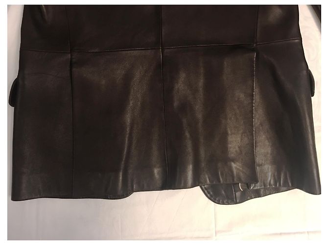 Blazer-Lederjacke - Etro Braun - Ansicht 5