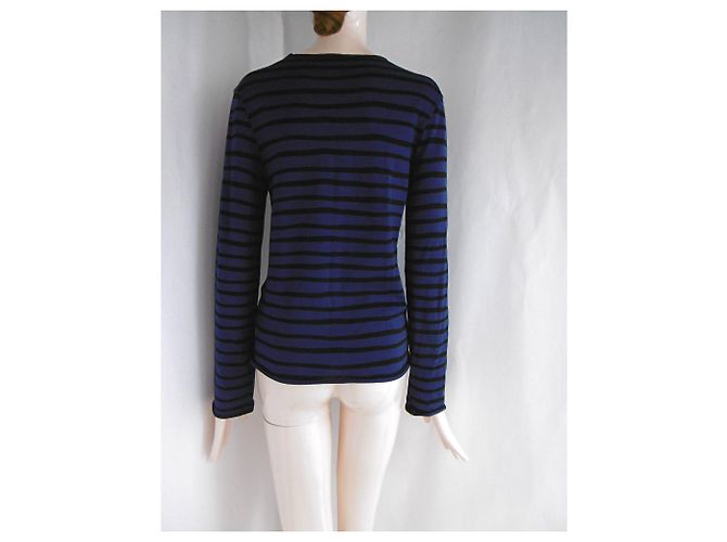 Comme des Garcons Striped Wool Blouse Top - view 3