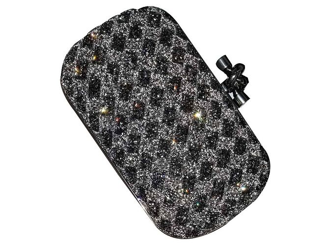 Pochette Bottega Veneta Metallica Acciaio - vista 2