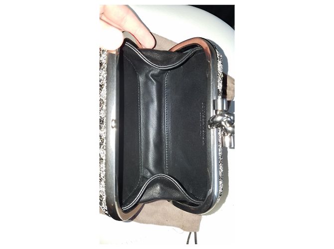 Pochette Bottega Veneta Metallica Acciaio - vista 6