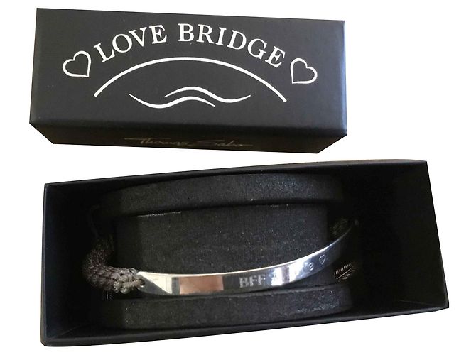 Thomas Sabo Brazalete puente amor Plata - vista 2