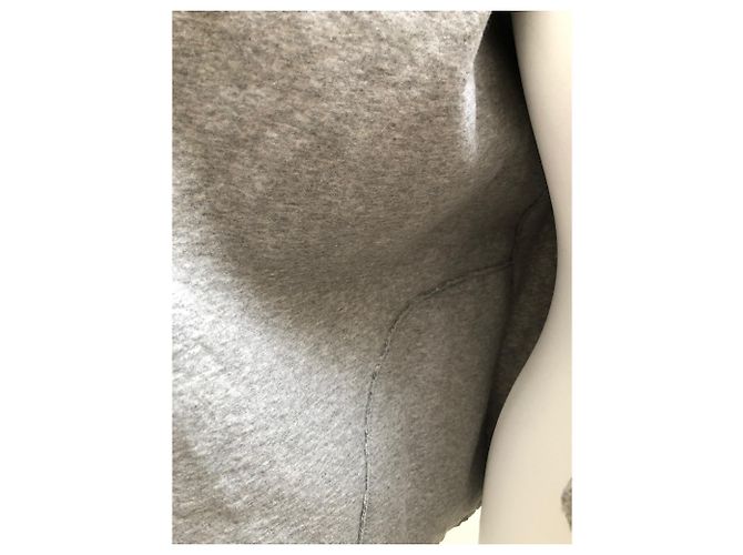 Majestic MAJESTOSO FILATURES PARIS CINZA CASACO DE COA REVESTIMENTO CARDIGAN - vista 8