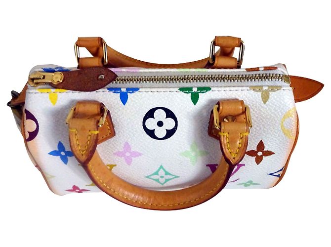 Louis Vuitton Takashi Murakami Mini Speedy Bag Multicolore - vista 2