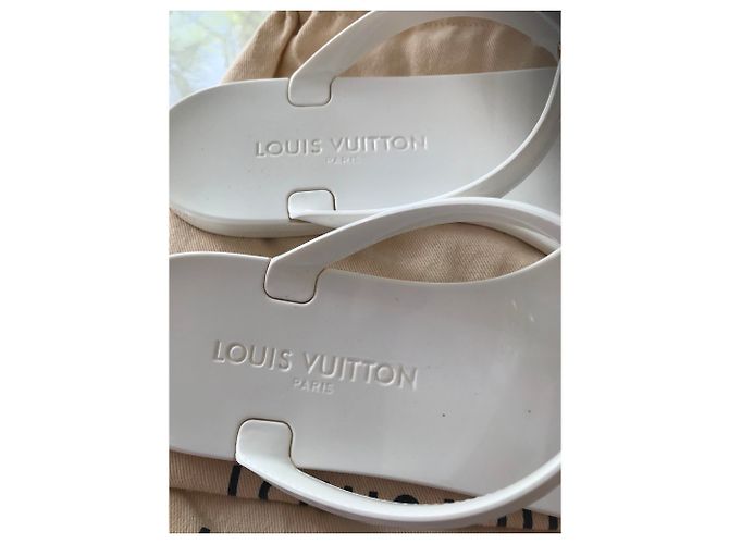 Infradito Louis Vuitton Bianco - vista 3