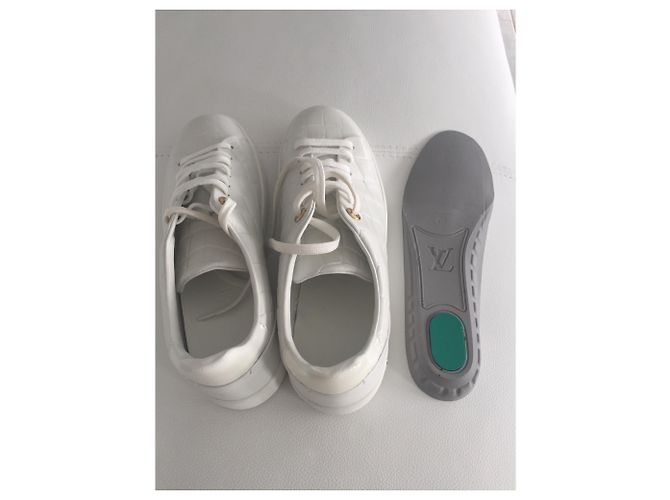 Louis Vuitton Frontrow sneaker Blanc - vue 9