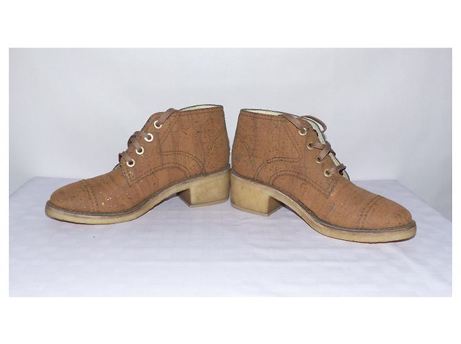 Chanel Lacets Beige - vue 5