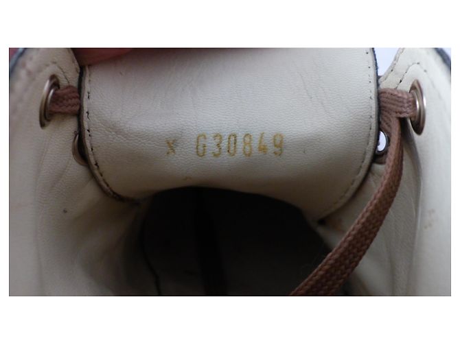 Chanel Lacets Beige - vue 8