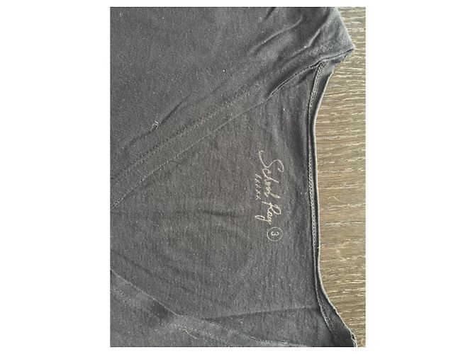 Autre Marque Abito corto School Rag nero in cotone - vista 4