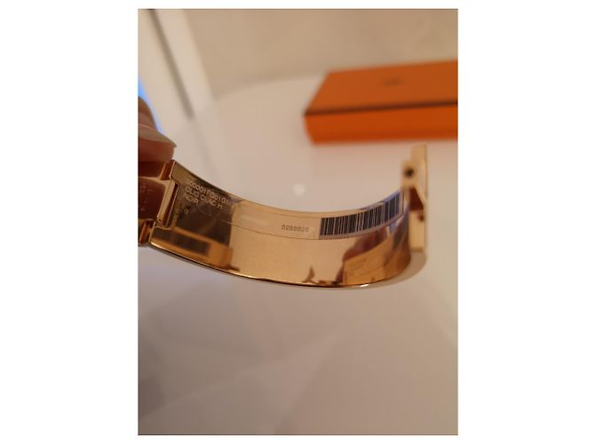 Hermès GM Click-Armband Schwarz Golden - Ansicht 3
