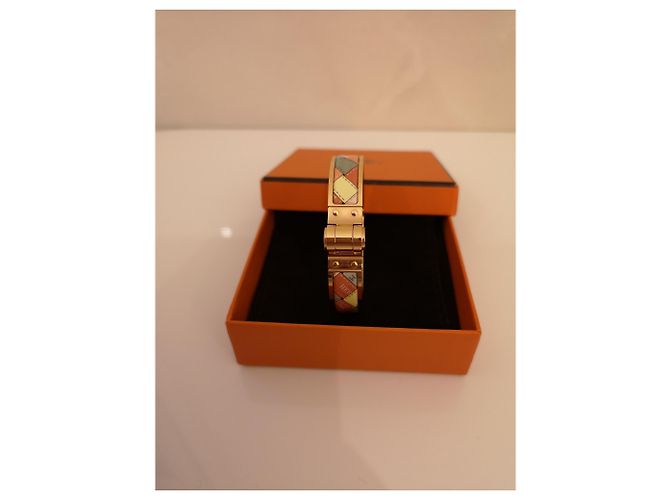 Bracciale con cerniera Hermès, danza savana Multicolore - vista 3
