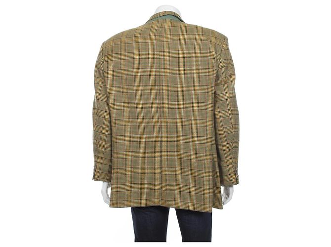 Yves Saint Laurent Blazer Jacket Wool Multicolors - view 2