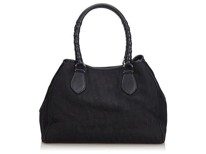 Dior Jacquard-reizende Einkaufstasche - Ansicht 3