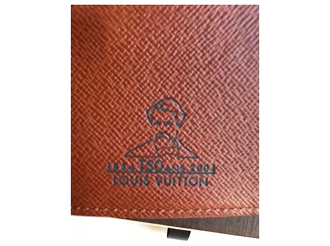 Louis Vuitton Mini Agenda Edición Limitada 150aniversario Castaño - vista 3