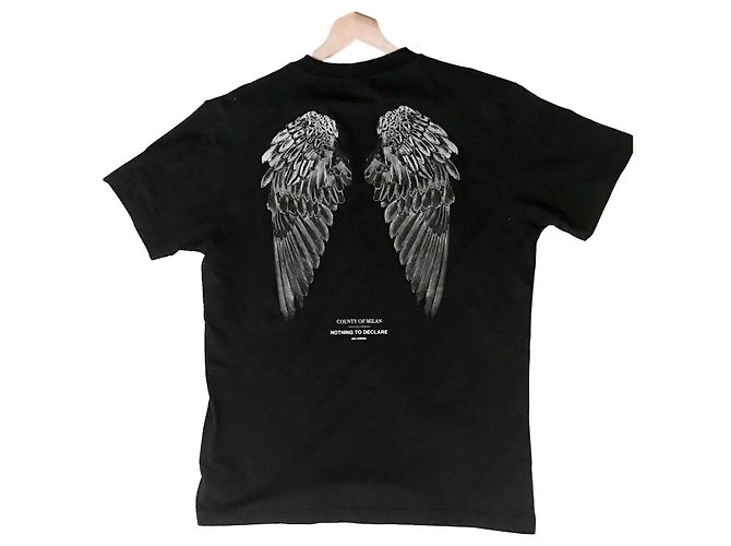 Autre Marque T-shirt con ali di Marcelo Burlon Nero - vista 2