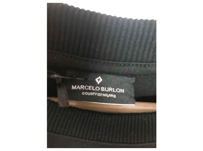 Autre Marque T-shirt con ali di Marcelo Burlon Nero - vista 3