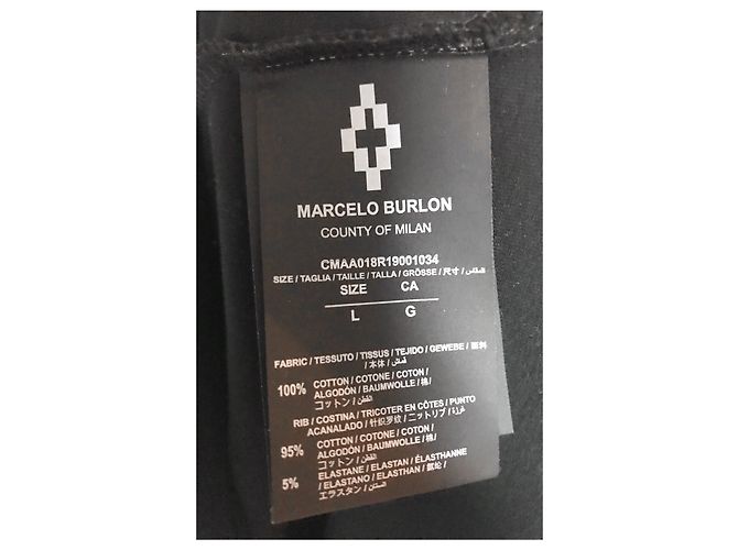 Autre Marque T-shirt con ali di Marcelo Burlon Nero - vista 6