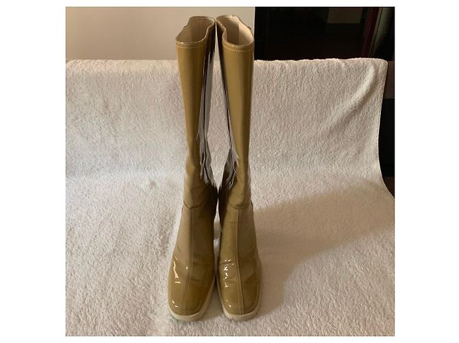 Miu Miu Lackstiefel - Ansicht 4