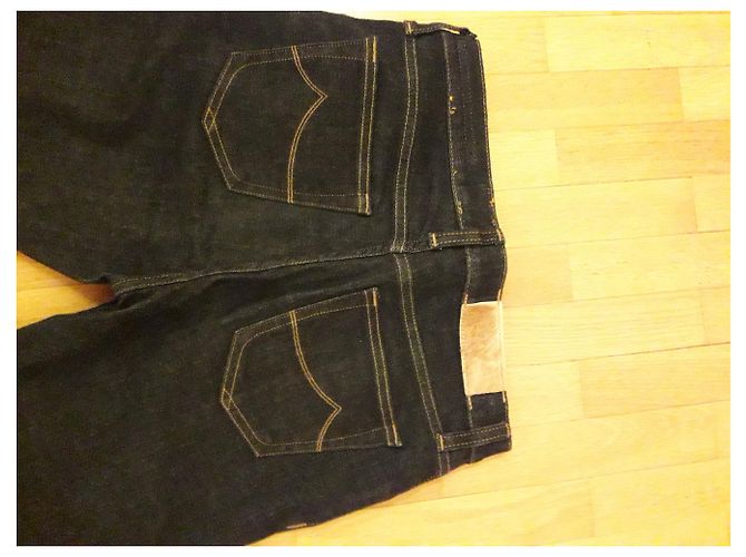 Jacob Cohen Vaqueros J710 Azul Marino Denim - vista 6