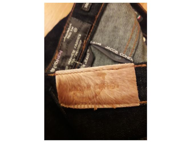 Jacob Cohen Vaqueros J710 Azul Marino Denim - vista 7